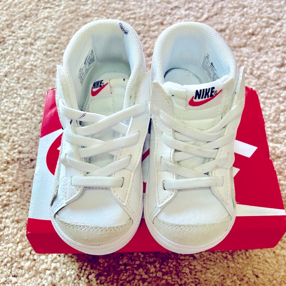 Nike Blazer Mid 77 White/Black 6c